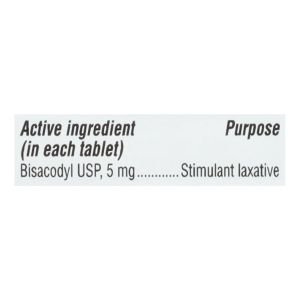 Heartland Pharma Bisacodyl 5mg EC Overnight Relief Laxative Tablet - Gentle, Dependable Constipation Relief for Adults - Made in The USA - (100 Count) Laxative 100 Count (Pack of 1)