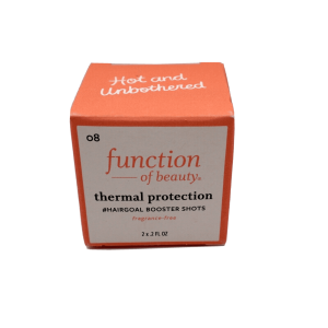 Function of Beauty Thermal Protection #HairGoal Booster Shots with Sesame Protein - 2pk/0.2 fl oz