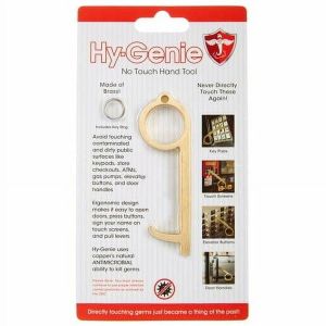 Hy-Genie Brass No Touch Hand Tool One Size Brass