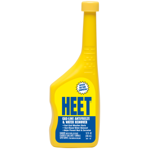 HEET Gas-Line Antifreeze & Water Remover, 4-Cycle Engines, Fuel Injected, All Gasloline Engines 12 oz. (28201)