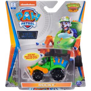 PAW Patrol, True Metal Rocky Collectible Die-Cast Vehicle, Dino Rescue Series 1:55 Scale