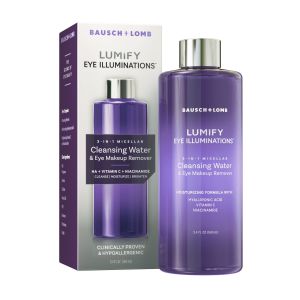 LUMIFY Eye Illuminations™ 3-IN-1 Micellar Cleansing Water & Eye Makeup Remover, 5.4 FL OZ