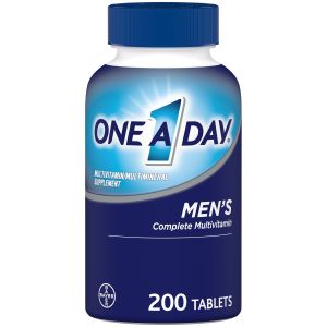 One A Day Men's Multivitamin Tablets, Multivitamins for Men, 200 Count"