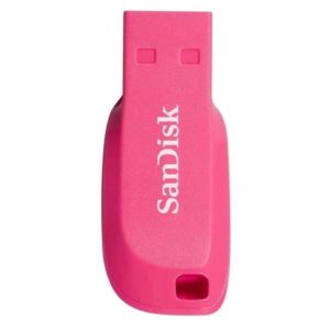 16gb Usb 2.0 Sandisk Cruzer Blade Flash Memory Drive Thumb Stick Pink