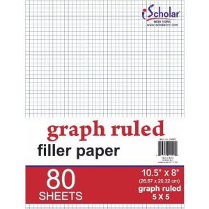 iScholar Filler Squares Inches 24880