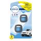 Febreze Car Air Freshener Vent Clip Linen & Sky Scent, .06 oz. Car Vent Clip, 2 Count