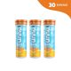 Nuun Hydration Immunity Electrolyte Tablets With Vitamin C, Orange Citrus, 3 - 10 Count Tubes