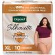 Depend Silhouette Underwear for Women - Maximum Absorbency - XL - Pink - 10ct - 1064017001-1.jpg