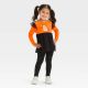 Toddler Girls' Halloween Long Sleeve Cat Set - Cat & Jack Orange 5T - 1276018863-1.jpg