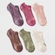 Women's Cushioned Active Solids 6pk Athletic No Show Socks - All in Motion Assorted Color 4-10 - 1276038902-1.jpg