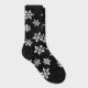 Women's Snowflake Cozy Crew Socks - Auden™ Black 4-10 - 1276064830-1.jpg