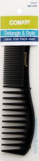 Conair Dual-Sided Wide Tooth Comb - All Hair - Black - 17047628-1.jpg
