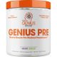 Pre-Workout Natural Energy Supplement Caffeine-free Nootropic Focus & Muscle Building Support, Grape Limeade, Genius Pre by the Genius Brand