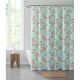 Aroon 14-Piece Floral Bathroom PEVA Shower Curtain Set with Hooks and Rug, Aqua - 178441416-1.jpg