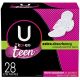 U by Kotex Ultra Thing Teen Pads, with Wings, Unscented, Extra Absorbency, 28 Ct | CVS - 183202482-1.jpg