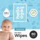 Hello Bello Baby Wipes 60 Unscented Plant-Based Wipes 1 Pouch (Choose Your Count) - 183706553-1.jpg
