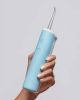 Quip Cordless Rechargeable 2 Pressure Modes Plastic Water Flosser, Sky Blue