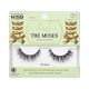 KISS Lash Couture The Muses Collection False Eyelashes, Style 'Noblesse', Black, 1 Pair
