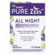 Vicks ZzzQuil Pure Zzzs All Night Extended Release Melatonin Sleep Aid Tablets Dietary Supplement 14 Ct - 203260351-1.jpg