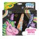 Crayola Unicorn Rainbow Sidewalk Chalk 3Count Unicorn Toy Styles Vary Gift for Kids Age 4 5 6 7 Multi (51 2050) - 210105168-1.jpg