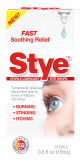 Stye Sterile Lubricant Eye Drops, Fast Soothing Relief, 0.5 oz