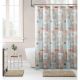 Aquarelle Shower Curtain - Dobby Fabric - TEAL - 294851810-1.jpg
