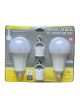 BRIGHTLIVING Rechargeable LED Emergency Light Bulbs (2-Pack) - 2b1012b3-0bf5-4197-88bd-9a1702aee9af.1706569035e056d5d6e4480cd6e2f23a.jpg