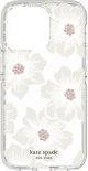 Defensive Hardshell Case for iPhone 13 Pro - Hollyhock Floral Clear - 301784918-1.jpg