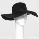 Packable Paper Straw Floppy Hat - Shade & Shore™ Black - 314658477-1.jpg