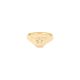 Bondeye Jewelry Josie Yellow-Gold Signet Ring in White Diamond, Size 6.5 - 328347689-1.jpg