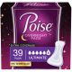Poise Overnight Incontinence Pads, Ultimate Absorbency for Women/Bladder Control Pads, 39ct