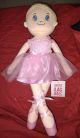 SOPHIE BALLERINA RAG DOLL-Traditional Doll- Stuffed Plush- Soft NEW 20in! - 363463443-1.jpg