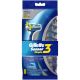 Gillette Sensor3 Simple Men's Disposable Razors, 8 ea
