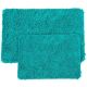 Lavish Home Memory Foam Shag Bath Mat, Seafoam, 2PK - 38993928-1.jpg