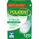 Polident 3 Minute Denture Cleanser Tablets - 120 Count, for Adults