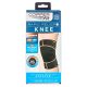Copper Fit® Rapid Relief Knee Compression Wrap Brace with Hot and Cold Therapy, Adjustable, Black