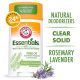 Arm & Hammer Essentials Deodorant- Fresh Rosemary Lavender- Solid Oval- 2.5oz- Made with Natural Deodorizers- Free From Aluminum, Parabens  Phthalates
