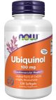 NOW Supplements, Ubiquinol 100 mg, High Bioavailability (the Active Form of CoQ10), 120 Softgels
