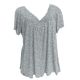 RPVATI T Shirts for Women Clearance Ruffle Summer Weight Women's Tops Size Large V Neck Pleated Short Sleeve Western Shirts for Women Floral Flowy Womens Tunic Tops To Wear with Leggings Gray XL - 64405636-3d63-41d8-b197-7f088799f7db.ee9ee965d665fb8120246