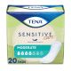 TENA Sensitive Care Moderate Regular Length Incontinence Pad, 20 Ct