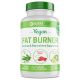 NutraLeaf Vegan Fat Burner for Women and Men, Weight Loss Supplement w/Green Tea Extract, Increases Energy & Metabolism, 60 Natural Plant-Based Diet Pills