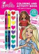 Bendon Barbie Mattel 128 Page Coloring Book with 8 Paint Pods and 4 Crayons 49751 - 669812065-1.jpg