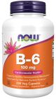 NOW Supplements, Vitamin B-6 (Pyridoxine HCl) 100 mg, Cardiovascular Health*, 250 Veg Capsules
