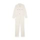 Rivet Utility Powerhouse Jumpsuit in White Stretch Denim, X-Small - 674485863-1.jpg