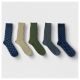 Men's Textured Dress Socks 5pk - Goodfellow & Co Assorted Colors 7-12 - 676339446-1.jpg