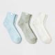 Pair of Thieves Men's Cushion Cotton Ankle Socks 3 Pack - Ltblue - 676365871-1.jpg