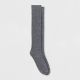 Women's Solid Knee High Socks - Gray 4-10 - 676379632-1.jpg