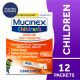 Mucinex Children's Cough Medicine & Expectorant for Kids, OTC Relief, Orange Crème Flavor Mini-Melts, 12 ct