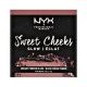NYX Professional Makeup Sweet Cheeks Creamy Powder Blush, Fig