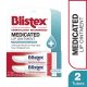 Blistex Medicated Lip Ointment - Advanced Moisture for Dry, Chapped Lips - 2 Count, 0.21oz Ea